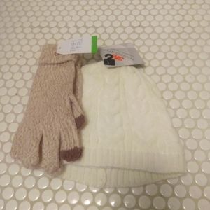 Winter Hat and Gloves Set